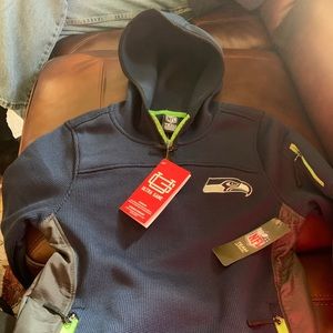 SEAHAWKS NFL TEAM APPAREL HOODIE KIDS M(10-12)